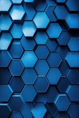 Wall Mural - Hexagonal Wall Pattern