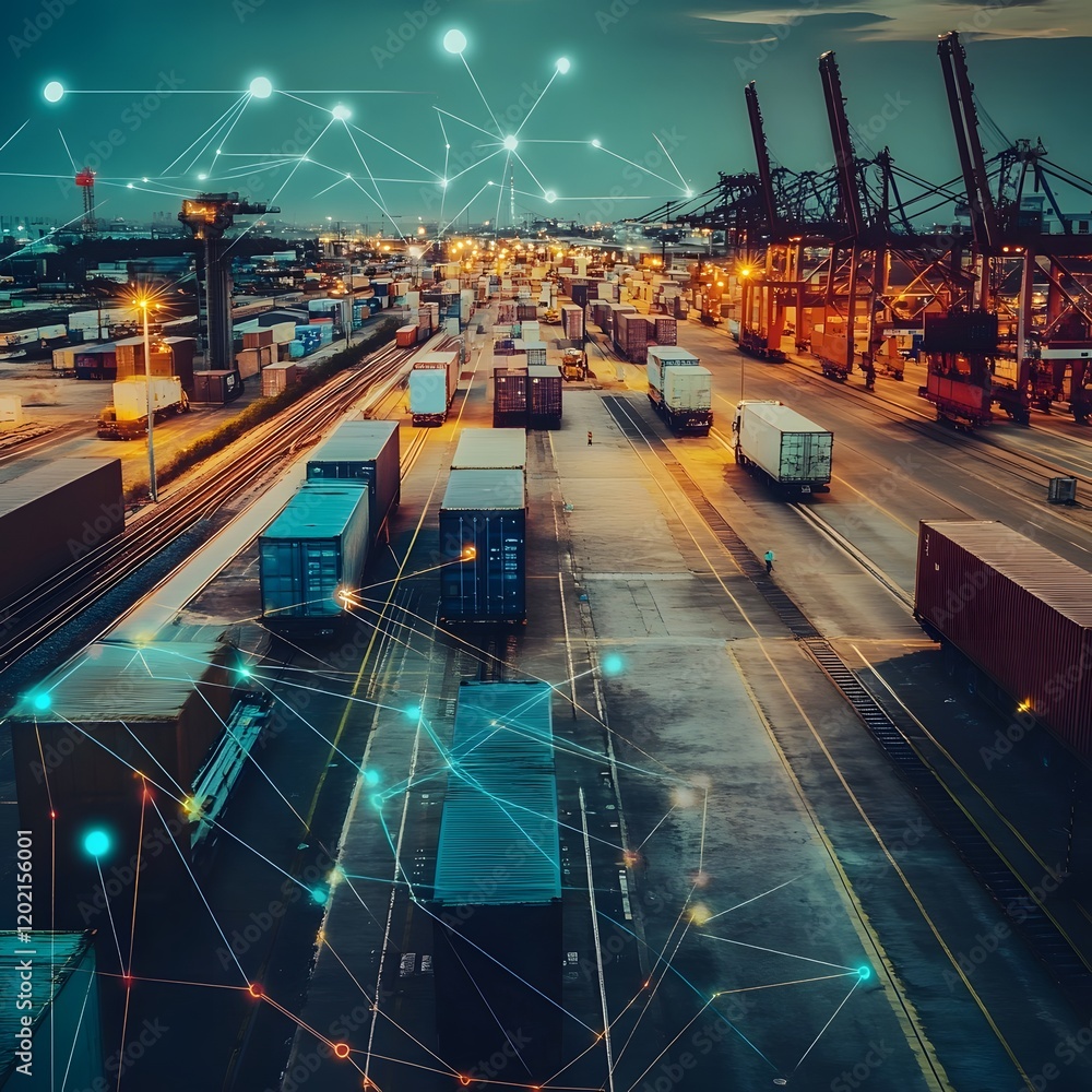 Leveraging AI driven technology this integrated supply chain ecosystem ...
