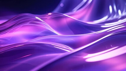 Fototapete - Purple Liquid Flow: A mesmerizing abstract image with vibrant purple hues flowing in a dynamic pattern, creating a captivating visual experience. The smooth.