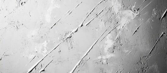 Poster - Abstract textured background with scratches and subtle pattern in grayscale featuring copy space.