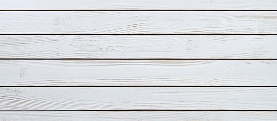Aufkleber - White wooden planks texture background with weathered appearance and Copy Space for text placement
