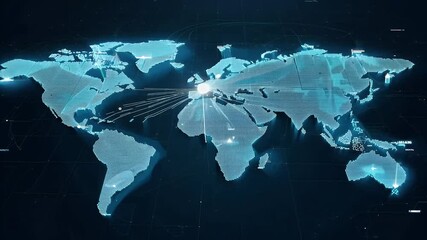 connections cities background ad world worldwide particles communication global continent map matrix 5g futuristic internet broadband display earth earth globe map planet global blue business