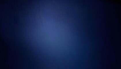 Poster - deep navy blue gradient background with subtle lighting effects ideal for modern digital designs, presentation, or abstract visuals