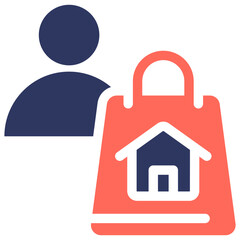 Sticker - Buy Home Icon