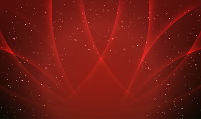 Wall Mural - red light glowing abstract background
