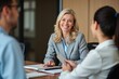 © NeedMoreMars - Professional Business Meeting with Female Executive in Modern Office: Collaborative Teamwork, Communication, Leadership, and Strategic Planning