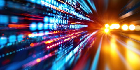 software development concept with computer technology