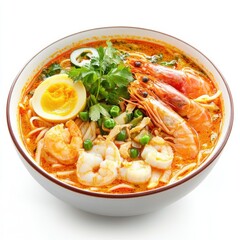 Sticker - Malaysian Laksa with Coconut Broth and Seafood