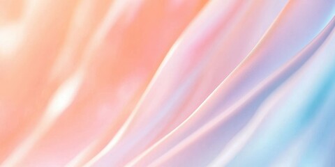 Wall Mural - abstract fluid colors background - soft pastel waves in shades of pink and blue for elegant designs 
