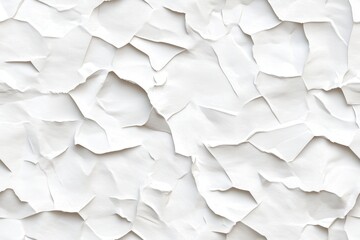 Wall Mural - abstract white paper texture background with torn edges for designs, print, and web uses - perfect f