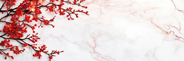 Wall Mural - lunar new year, marble background 