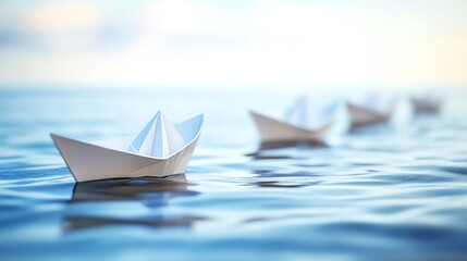 Wall Mural - Leadership management inspires confidence and clarity during uncertainty.