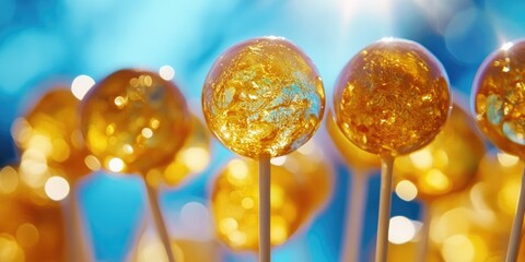 Wall Mural - Lollipops on Stick