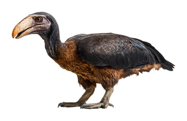 dodo on a transparent background. isolated background.