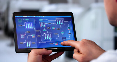 Aufkleber - Scada Automation Control Technology Software