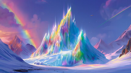 A polar planet with unusual ice formations in the _007