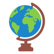 © Natthaporn - globe world model blue, green, texture