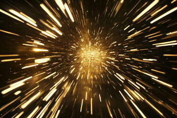 light speed, abstract light trails