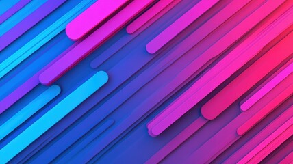 Wall Mural - dynamic blurred motion streaks in bright colors abstract design creative art digital background vibr