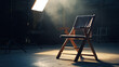 © Piracha - shot of a spotlight on a chair