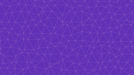 Triangular Tech Background - Purple