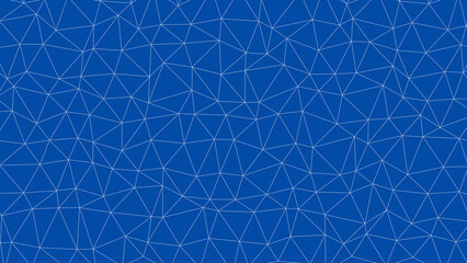 Triangular Tech Background - Blue & White