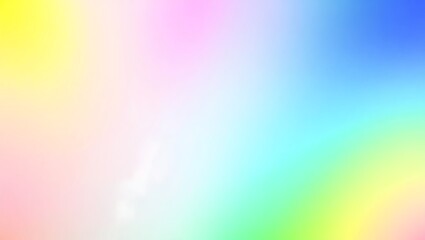 Soft pastel gradient with glowing blur and rainbow hues, smooth and luminous tones, perfect for dreamy and creative artistic digital designs.