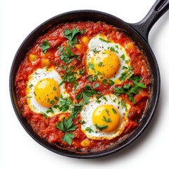 Sticker - Shakshuka with Poached Eggs