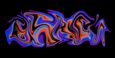 Wall Mural - 4k beautiful color gradient background with noise. abstract pastel holographic blurred grainy gradie