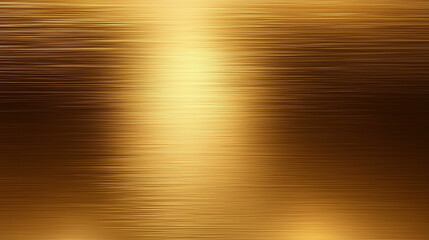 Poster - Abstract golden metal texture with light reflections and shadows on a shiny bronze or brass surface. High-resolution vector-style design element showcasing intricate textures and colors, captured with