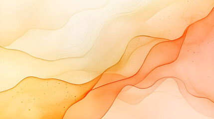 Canvas Print - freeform abstract background using soft warm colors in the concept of summer.
