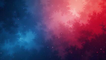 Leinwandbilder - red and blue abstract background