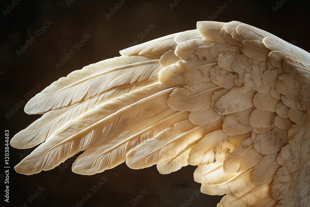 Wings of Daedalus and Icarus. Ancient Greek and Roman mythology ...