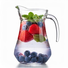 Wall Mural - berries in glass