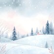 © shimla - winter landscape with snow