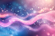 © RetoricMedia - Colorful Holographic Abstract Background with Iridescent Texture, Liquid Metal, and Wavy Shiny Fluid Shapes in Purple and Blue