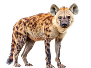Aufkleber - Hyena full body isolated on transparent background