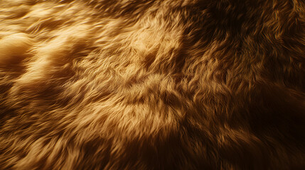 luxurious brown fur texture with soft, rich detail.
