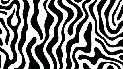 black and white wallpaper featuring artistic brushwork