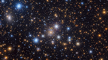Wall Mural - Stunning Starry Night Sky, Perfect for Space Themed Designs