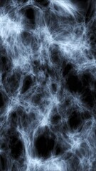 Wall Mural - vertical cosmic cobwebs falling 4k loop features textures that look like cobwebs moving and distorti