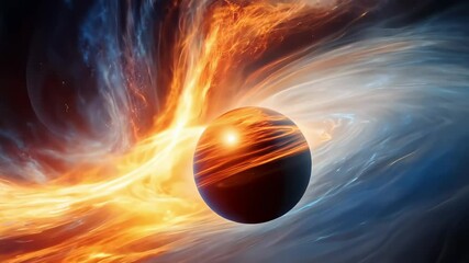 Wall Mural - Witness the breathtaking spectacle of a galactic formation where cosmic elements intertwine in a dance of light and color, revealing the secrets of the universe.