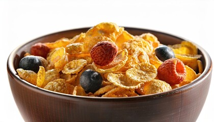 Poster - Bowl of cereal on a table