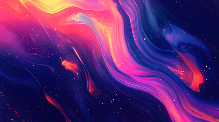 Wall Mural - space concept background. universe galaxy horizontal poster. amazing cosmic wallpaper. raster bitmap