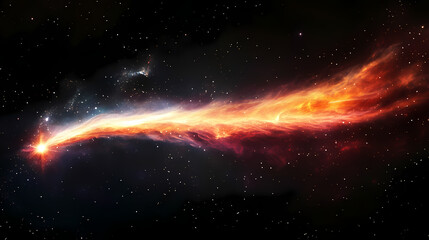 colorful space galaxy with supernova nebula abstract background. abstract galaxy. illustration