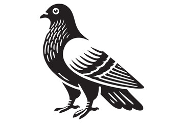 Pigeon Silhouette