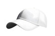 © Luxetify - White Baseball Cap with Abstract Pattern Design, Isolated on Tra