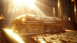 © Angelina - Known as the altar of incense, the golden altar was a significant component of the sanctuary in the Old Testament temple, crafted entirely of pure gold.