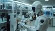 © otwdesign - Advanced Robot Operating In A Modern Laboratory Setting