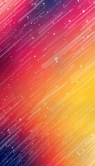 Aufkleber - Dynamic abstract background design. Vibrant gradient hues of orange pink and yellow. Geometric lines and subtle textures create energetic visual flow. Abstract art style suitable for modern projects.